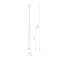 Lampa wisząca Nowodvorski 5405