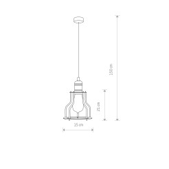 Lampa wisząca Nowodvorski 6336
