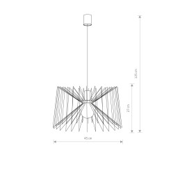 Lampa wisząca Nowodvorski White 6767