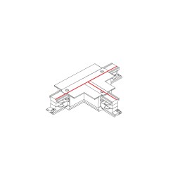 CTLS REC PWR T CONN LEFT 2 BLK (TL2) 8240