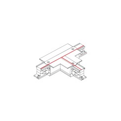 CTLS REC PWR T CONN RIGHT 1 WHT (TR1) 8245