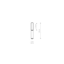  Nowodvorski 8400 STRAW S TR/BL KLOSZ