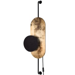 Kinkiet Nowodvorski LUX I 8430 GOLD-BLACK