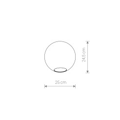  Nowodvorski 8528 SPHERE L TR  KLOSZ