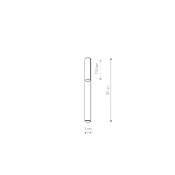  Nowodvorski 8535 STRAW M TR/WH KLOSZ