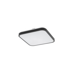 Plafon Nowodvorski SQUARE LED 8108 BLACK 16W 3000K IP44