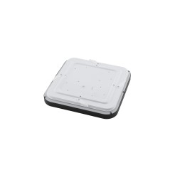 Plafon Nowodvorski SQUARE LED 8108 BLACK 16W 3000K IP44