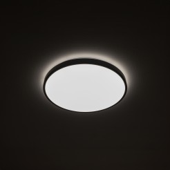 AGNES ROUND LED PRO BLACK 22W 3000K IP44 10971