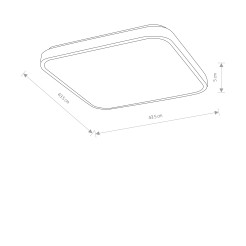 AGNES SQUARE LED PRO 10986