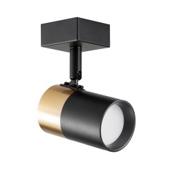 OB-2204BD-1-BK FORI KINKIET CZARNY-ZŁOTY/BLACK-GOLD