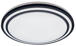 YL-CCTR-01 RATI LAMPA SUFITOWA LED CZARNA/BLACK