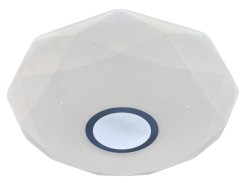 YL-CCT-01 BARIO LAMPA SUFITOWA MATOWY CHROM/CHROME