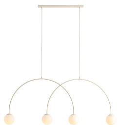 LAMPA WISZĄCA UNA 4 CREAM L 1116L9_L