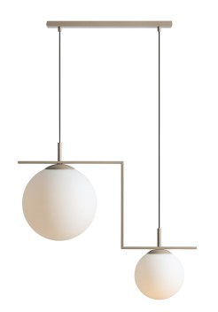 LAMPA WISZĄCA ZAC 2 BEIGE MATTE 1038H17_2