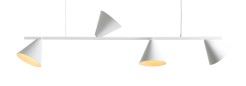 LAMPA WISZĄCA FORM 4 WHITE 1108L