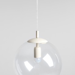 LAMPA WISZĄCA GLOBE CREAM 562G9