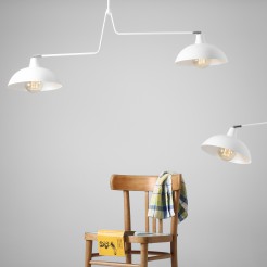 PLAFON ESPACE 2 WHITE 1036H