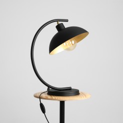 LAMPKA BIURKOWA ESPACE BLACK 1036B1