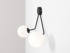 KINKIET HOLM 2 BLACK 1082D1