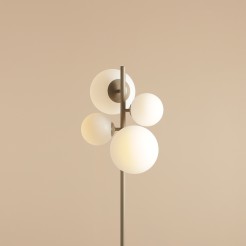 LAMPA STOJĄCA BLOOM BLACK 1091A1