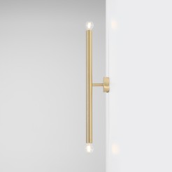 KINKIET TUBO 2 BRASS S 1072D40_S