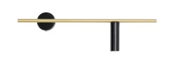 KINKIET TREVO BLACK BRASS (left) 1083C40