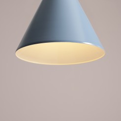 LAMPA WISZĄCA FORM DUSTY BLUE 1108G16