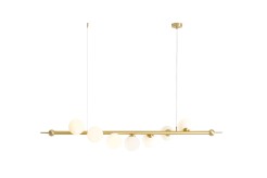 LAMPA WISZĄCA WAVE 7 BRASS 1115T40