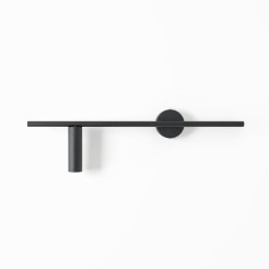 KINKIET TREVO ALL BLACK (left) 1104C1