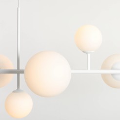 LAMPA WISZĄCA DIONE 9 WHITE 1092N