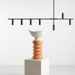 LAMPA WISZĄCA TREVO 7 ALL BLACK 1104T1