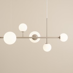 LAMPA WISZĄCA DIONE 6 BEIGE 1092K17