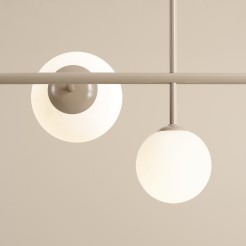 LAMPA WISZĄCA DIONE 6 BEIGE 1092K17