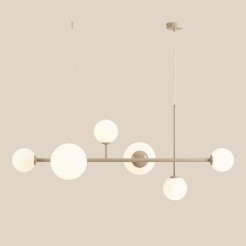 LAMPA WISZĄCA DIONE 6 BEIGE 1092K17