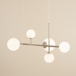 LAMPA WISZĄCA DIONE 6 BEIGE 1092K17
