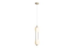 LAMPA WISZĄCA RIVA 2 BEIGE 1086H17