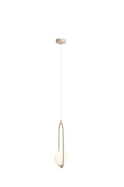 LAMPA WISZĄCA RIVA BEIGE 1086G17
