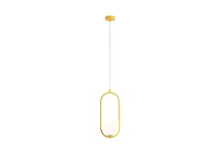 LAMPA WISZĄCA RIVA MUSTARD 1086G14