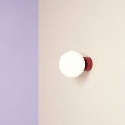 KINKIET BALL RED WINE S 1076C15_S
