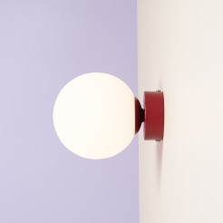 KINKIET BALL RED WINE S 1076C15_S