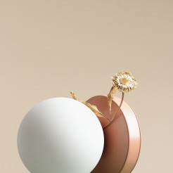 LAMPKA BIURKOWA BALL CORAL S 1076B11_S