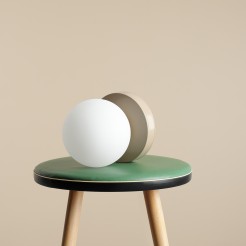 LAMPKA BIURKOWA BALL BEIGE S 1076B17_S