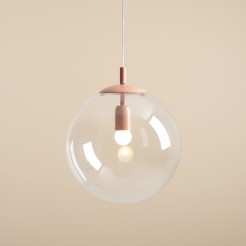 LAMPA WISZĄCA GLOBE CORAL 562G11