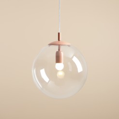LAMPA WISZĄCA GLOBE CORAL 562G11