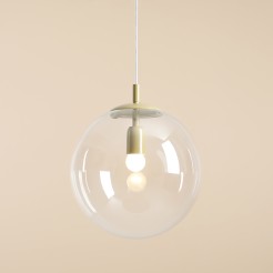 LAMPA WISZĄCA GLOBE PISTACHIO 562G12