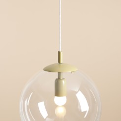 LAMPA WISZĄCA GLOBE PISTACHIO 562G12
