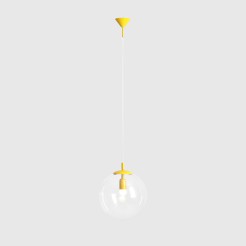 LAMPA WISZĄCA GLOBE MUSTARD 562G14
