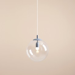 LAMPA WISZĄCA GLOBE DUSTY BLUE 562G16