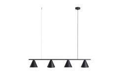 LAMPA WISZĄCA FORM 4 BLACK 1108L1