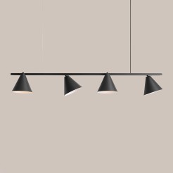 LAMPA WISZĄCA FORM 4 BLACK 1108L1
